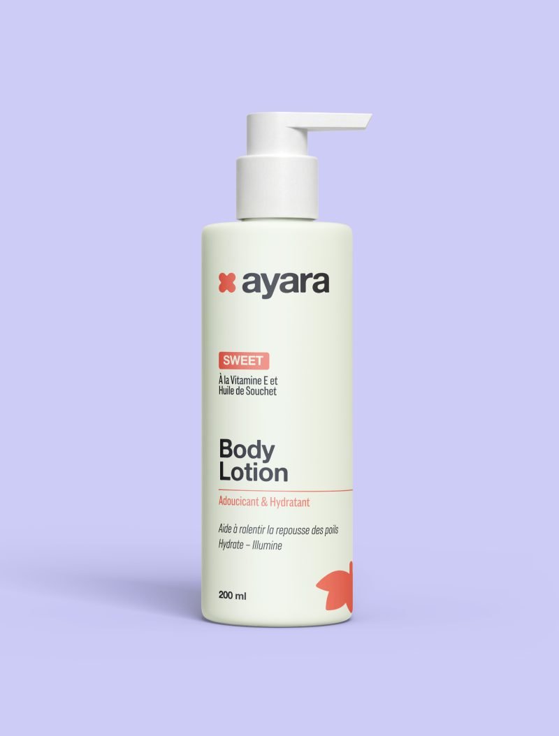 Lotion corporelle Ayara Sweet — flacon pompe