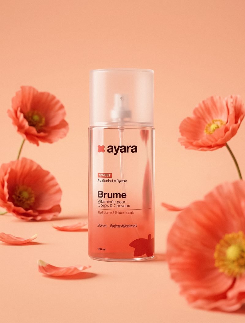 Brume corporelle Ayara Sweet en mise en scène