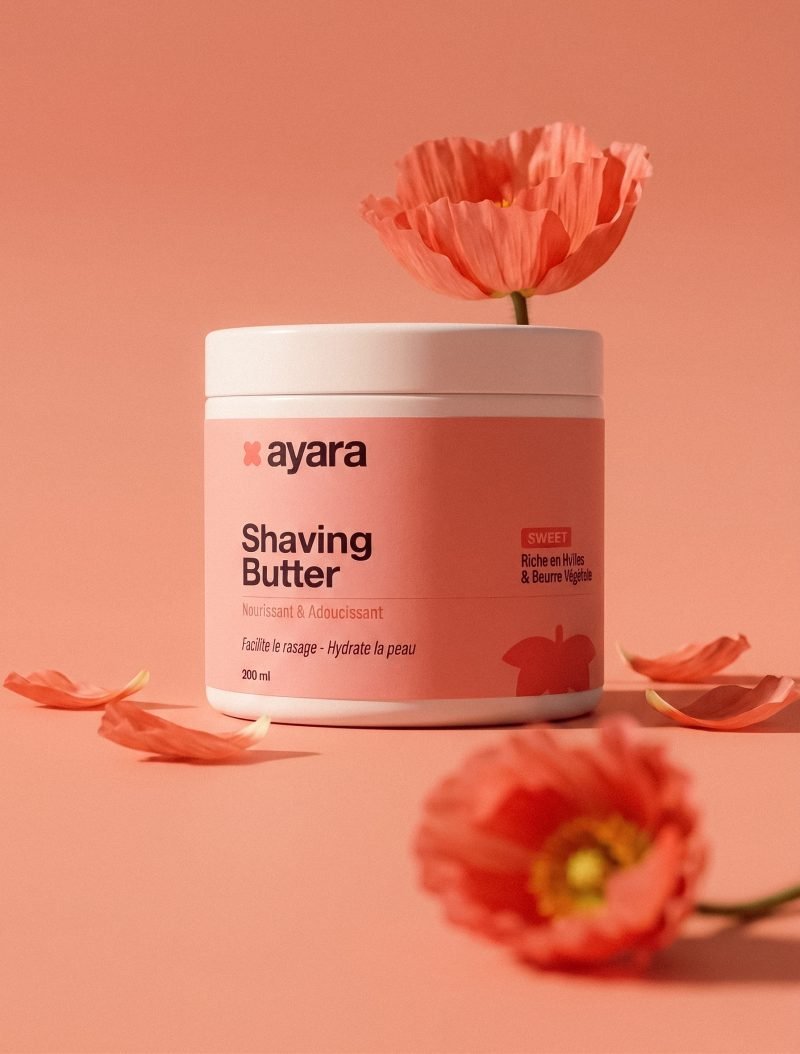 Beurre à raser Ayara Sweet en mise en scène