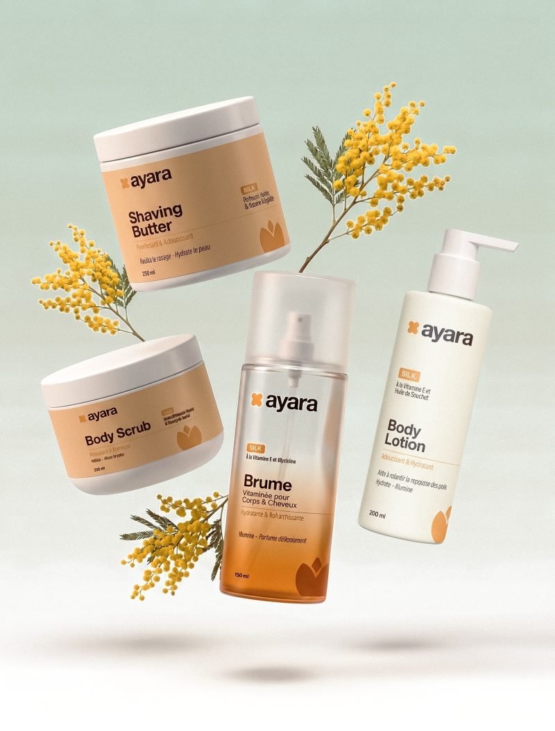 Coffret Ayara Silk en mise en scène