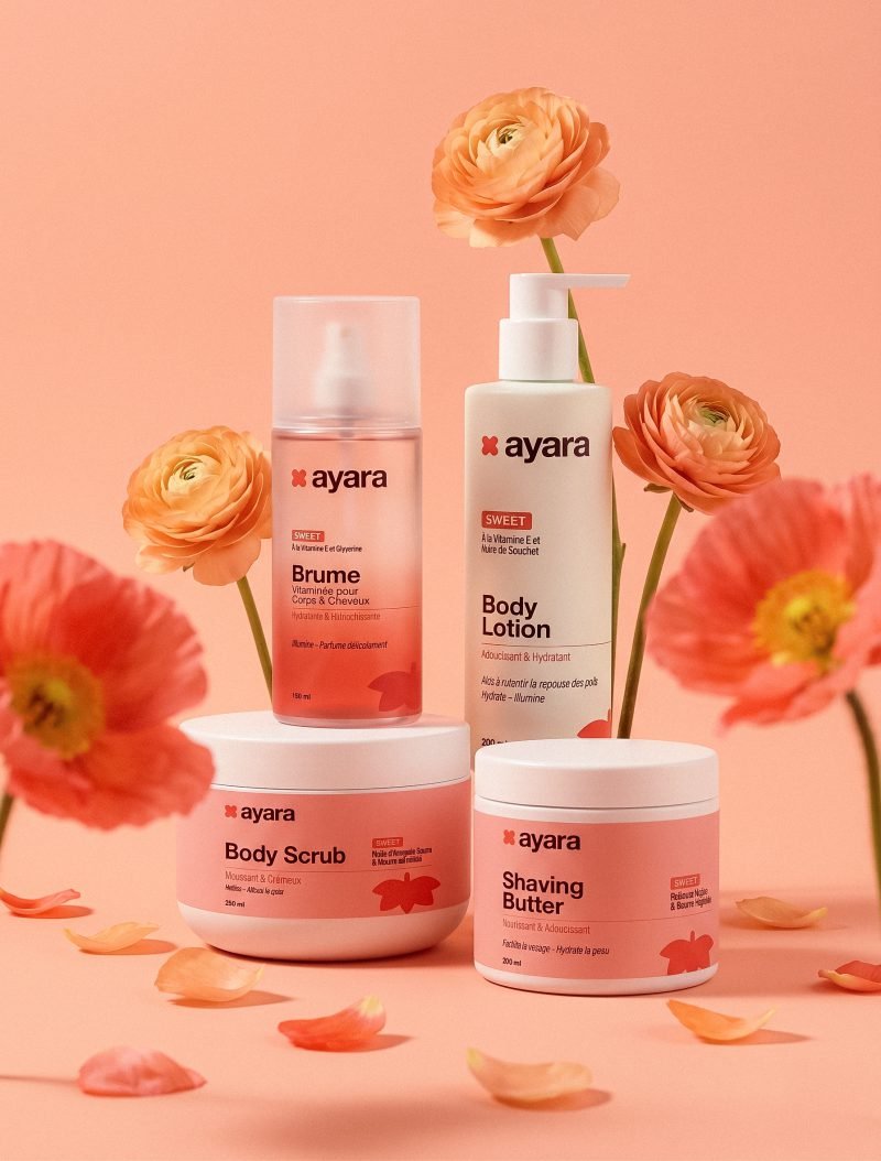 Coffret Ayara Sweet en mise en scène